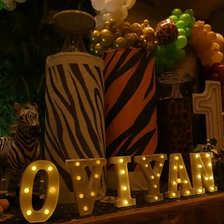 Jungle Safari Birthday Decor Package